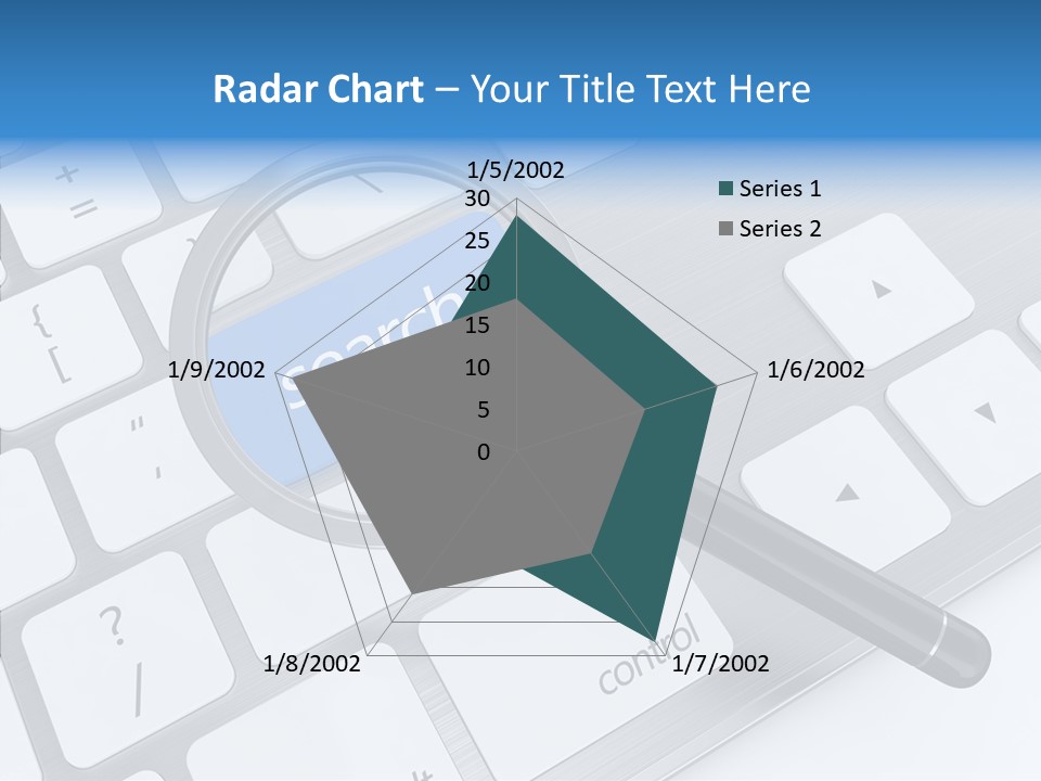 Keyboard Connection Progress PowerPoint Template