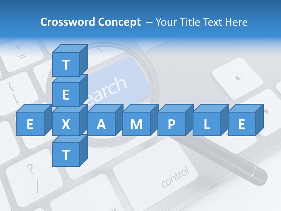 Keyboard Connection Progress PowerPoint Template