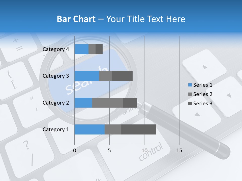 Keyboard Connection Progress PowerPoint Template