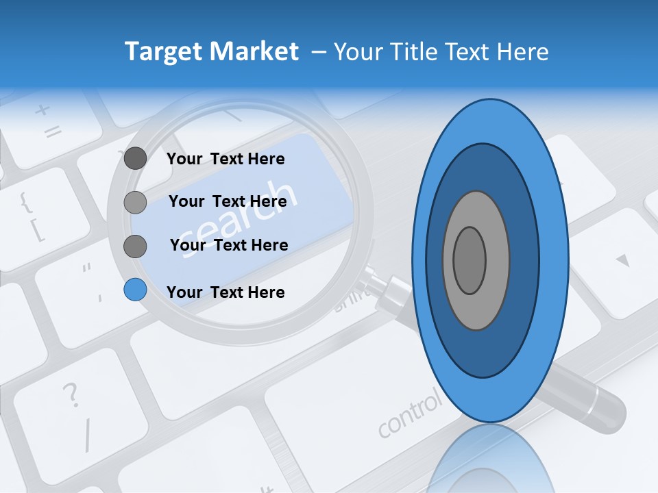 Keyboard Connection Progress PowerPoint Template