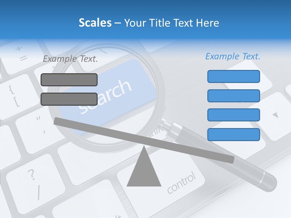 Keyboard Connection Progress PowerPoint Template