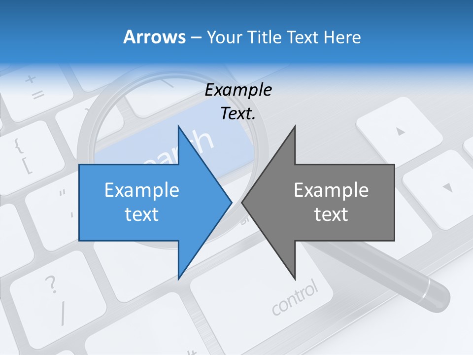 Keyboard Connection Progress PowerPoint Template