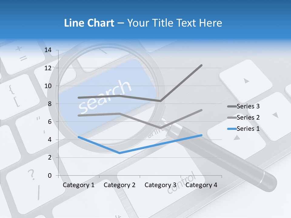 Keyboard Connection Progress PowerPoint Template