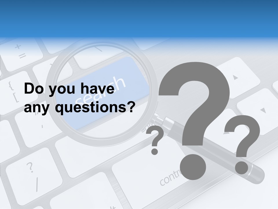 Keyboard Connection Progress PowerPoint Template