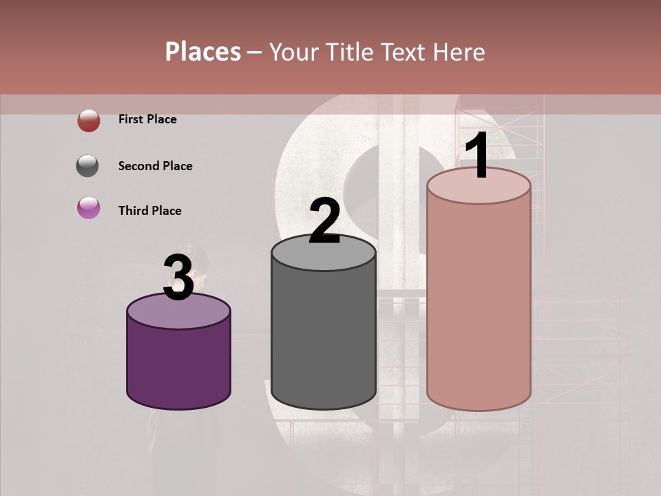 Tracing Thinking Sign PowerPoint Template