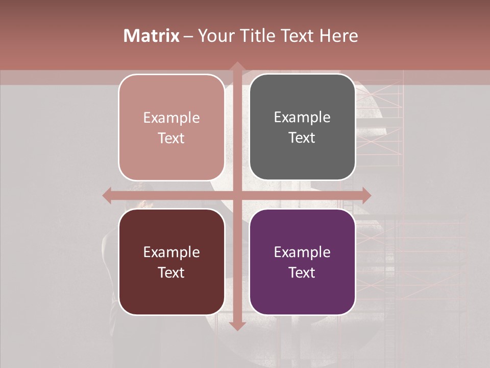 Tracing Thinking Sign PowerPoint Template