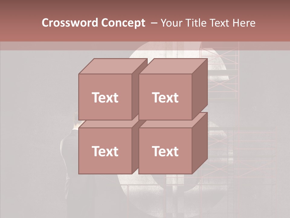 Tracing Thinking Sign PowerPoint Template