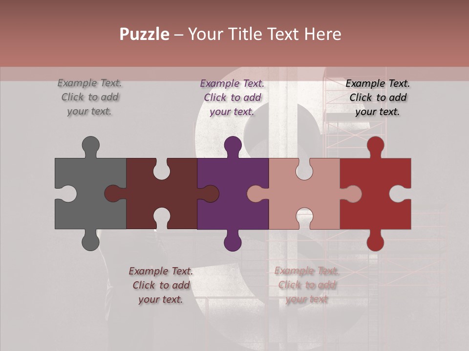 Tracing Thinking Sign PowerPoint Template