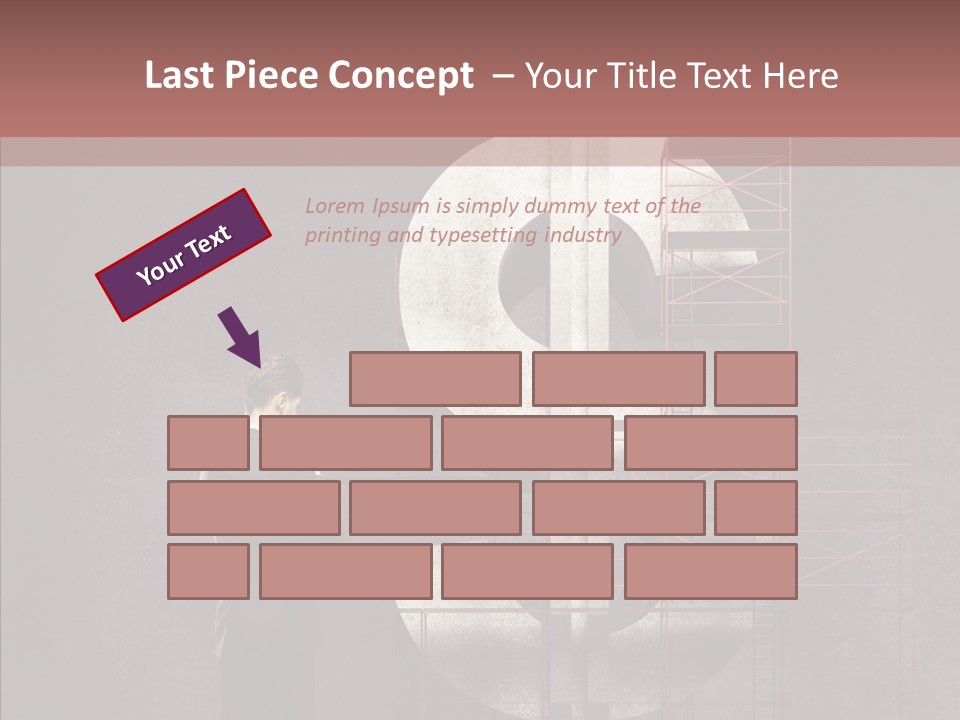 Tracing Thinking Sign PowerPoint Template