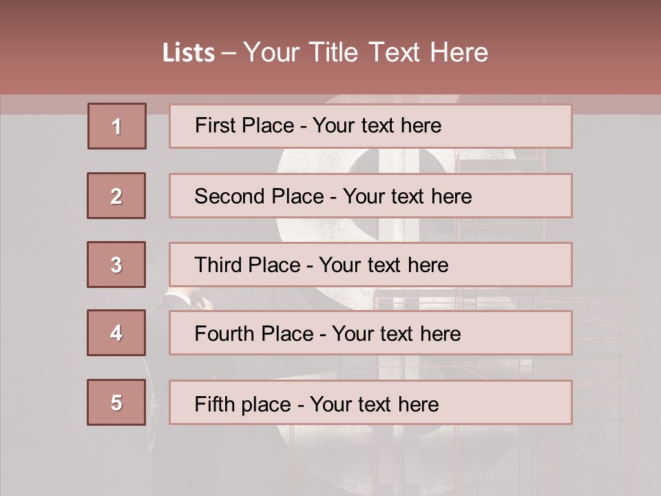 Tracing Thinking Sign PowerPoint Template