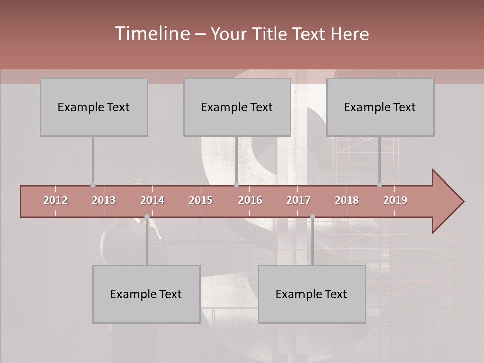 Tracing Thinking Sign PowerPoint Template