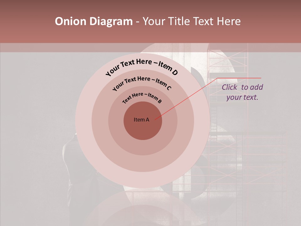 Tracing Thinking Sign PowerPoint Template