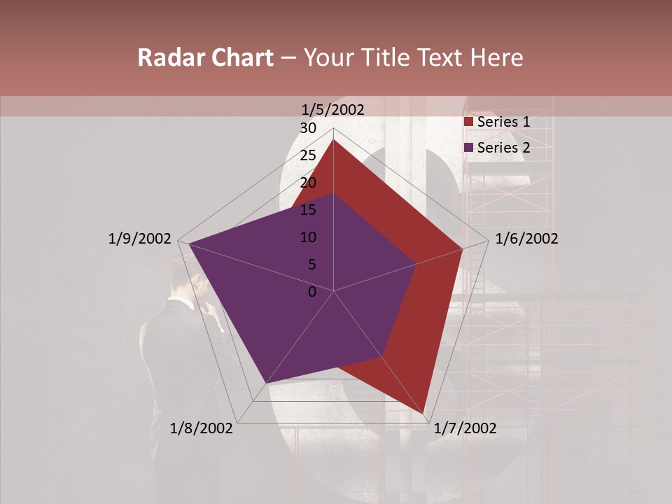 Tracing Thinking Sign PowerPoint Template