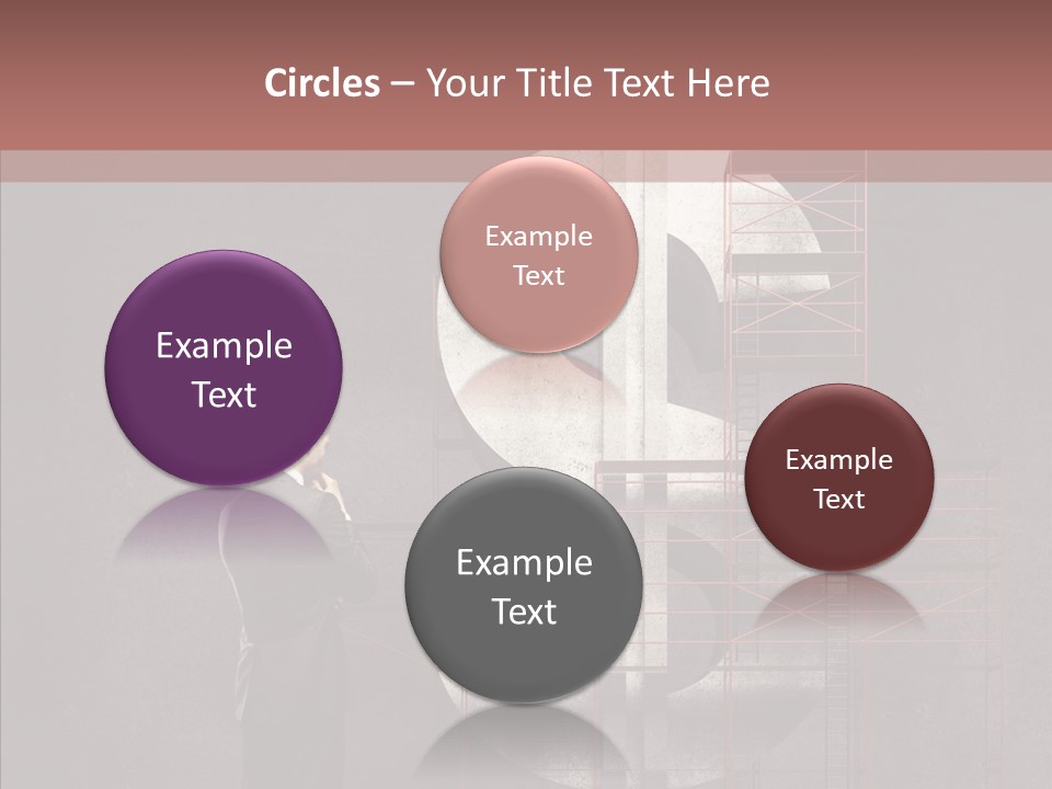 Tracing Thinking Sign PowerPoint Template