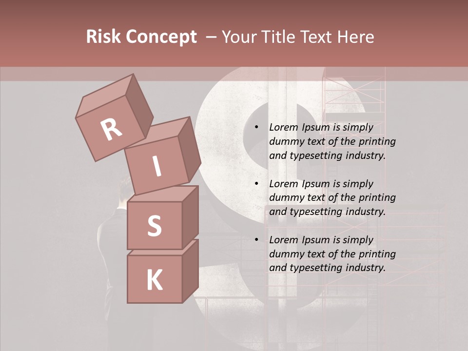Tracing Thinking Sign PowerPoint Template