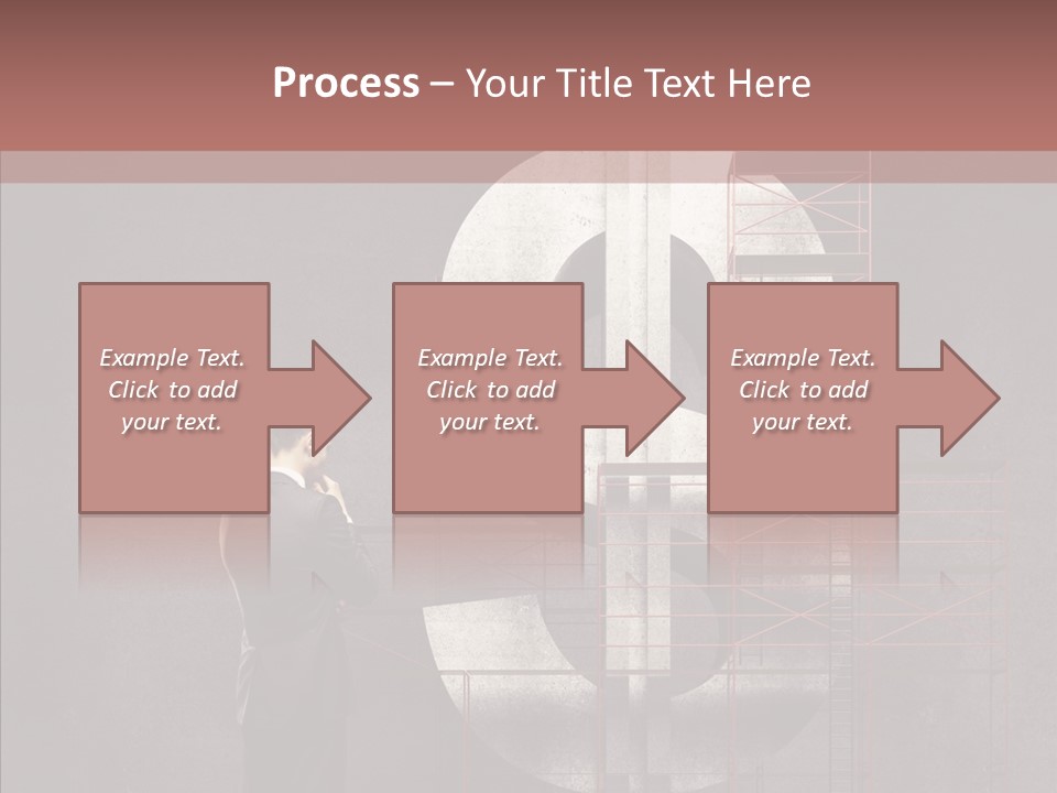 Tracing Thinking Sign PowerPoint Template