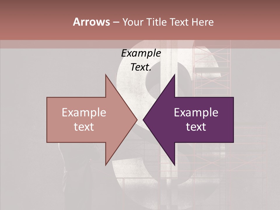 Tracing Thinking Sign PowerPoint Template
