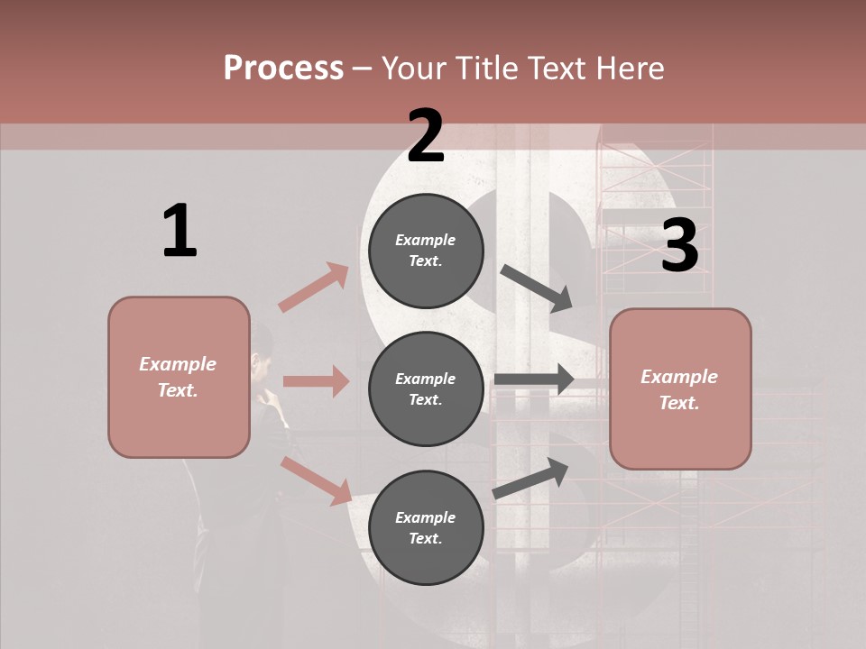 Tracing Thinking Sign PowerPoint Template