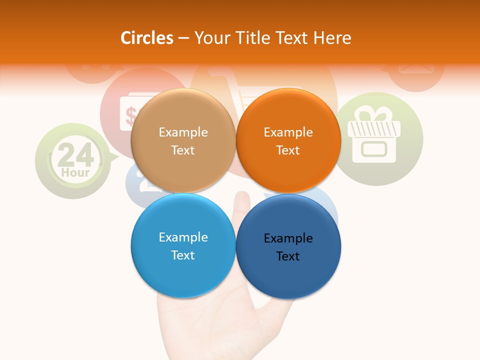 Phone Businessman Com PowerPoint Template