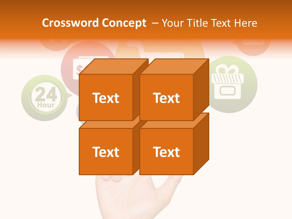 Phone Businessman Com PowerPoint Template