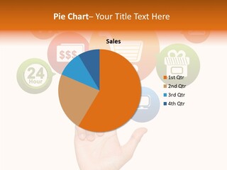 Phone Businessman Com PowerPoint Template