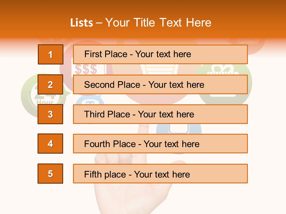 Phone Businessman Com PowerPoint Template