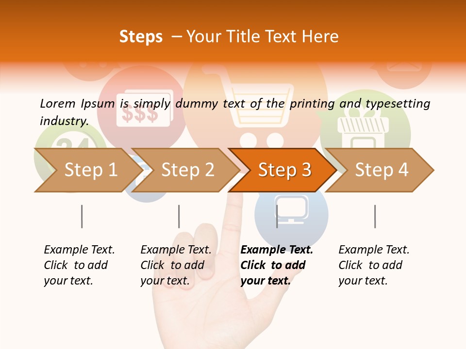 Phone Businessman Com PowerPoint Template