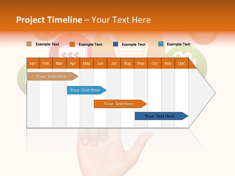 Phone Businessman Com PowerPoint Template