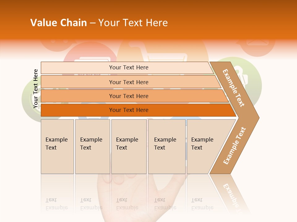Phone Businessman Com PowerPoint Template
