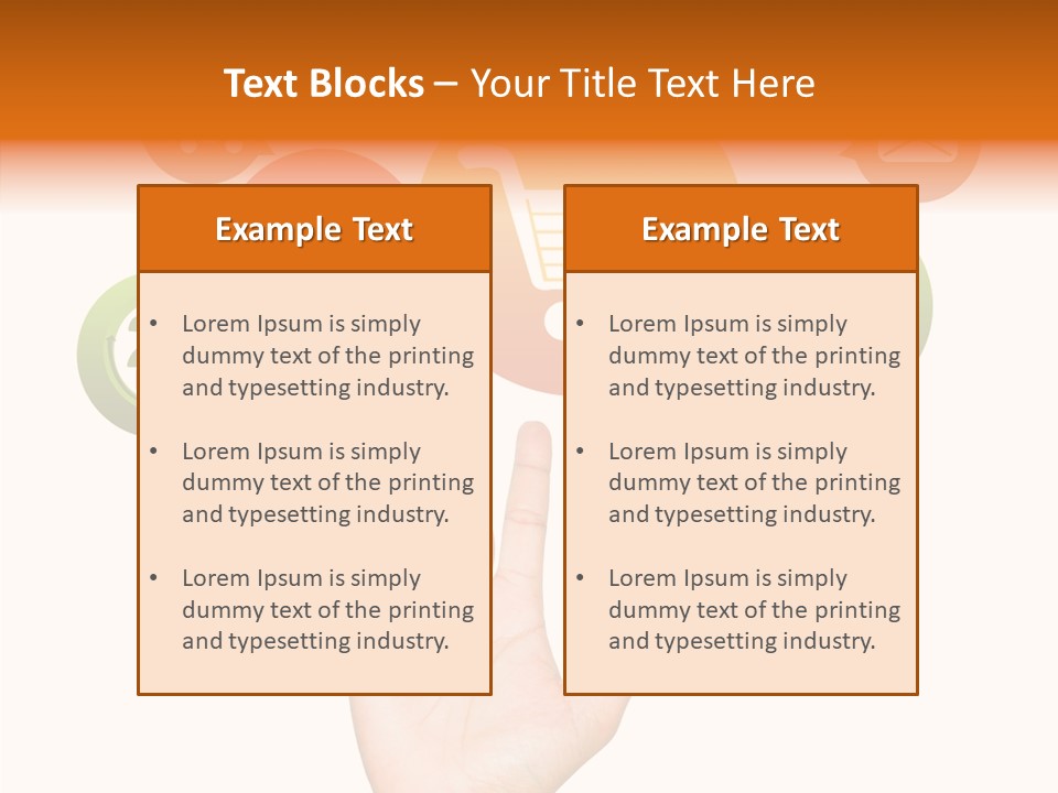 Phone Businessman Com PowerPoint Template