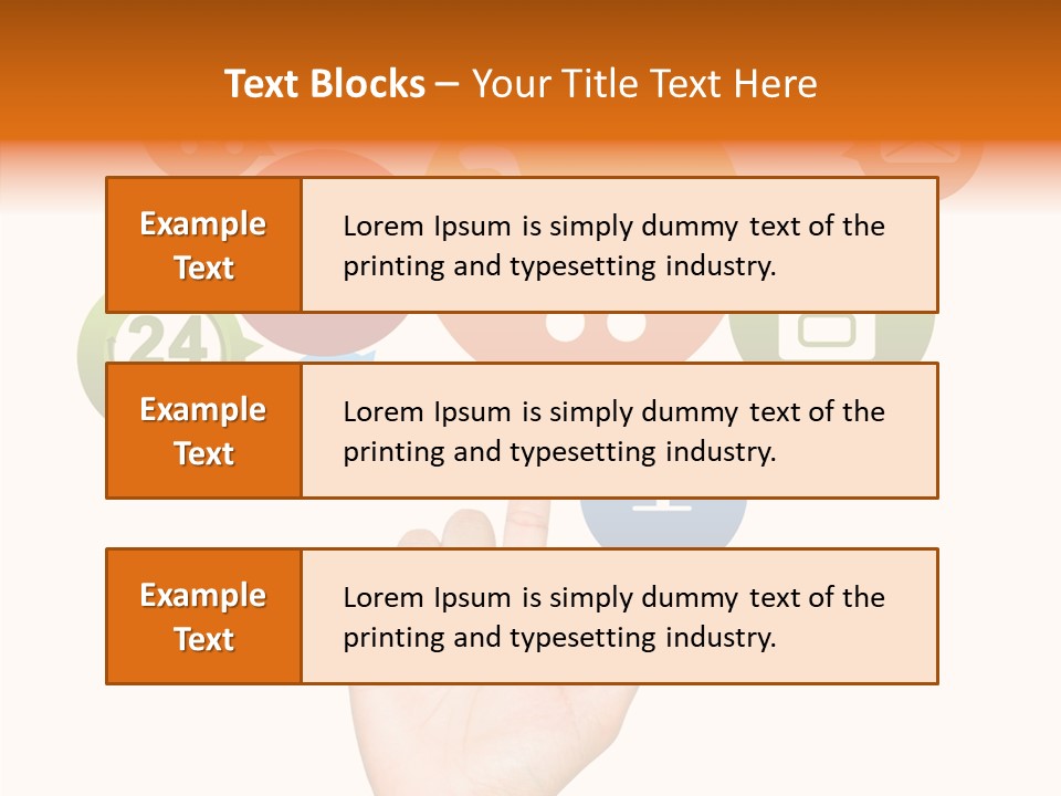 Phone Businessman Com PowerPoint Template
