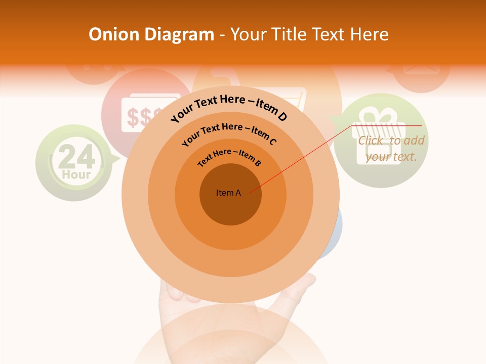 Phone Businessman Com PowerPoint Template