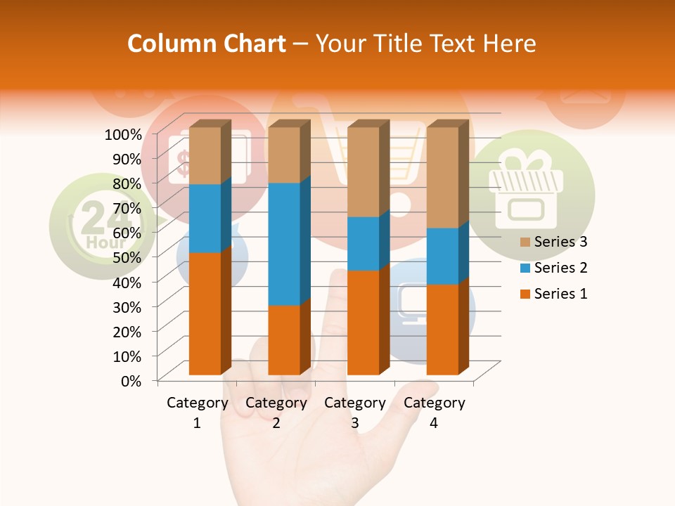 Phone Businessman Com PowerPoint Template