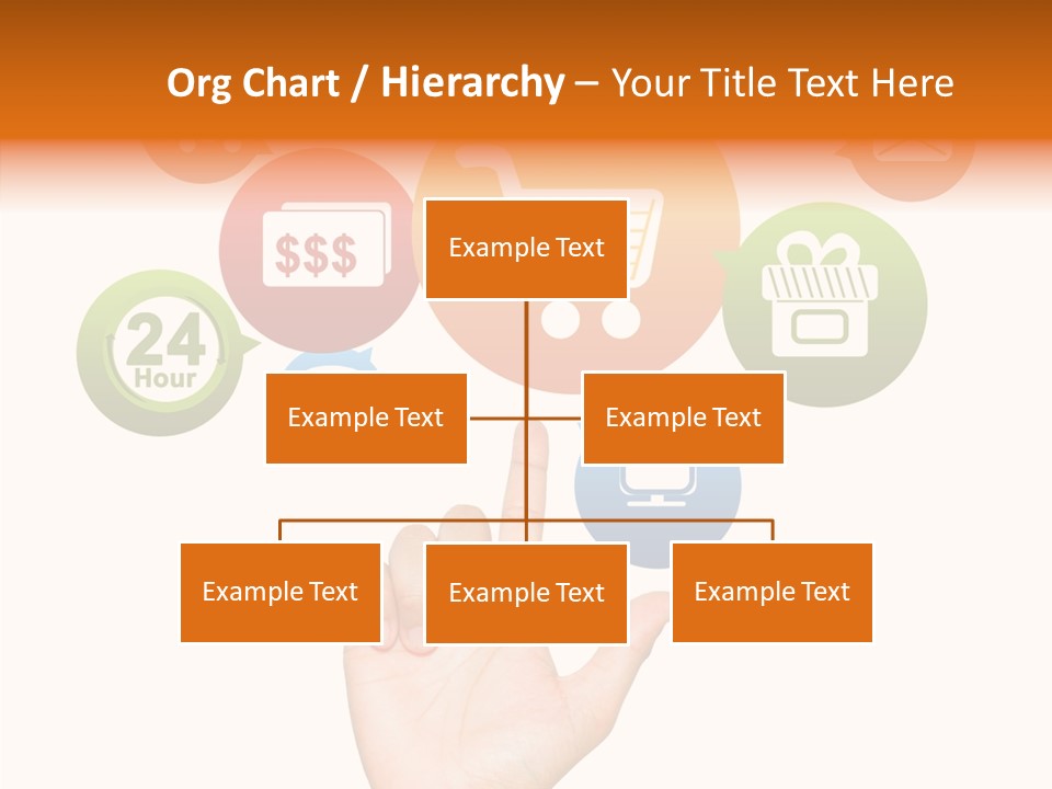 Phone Businessman Com PowerPoint Template