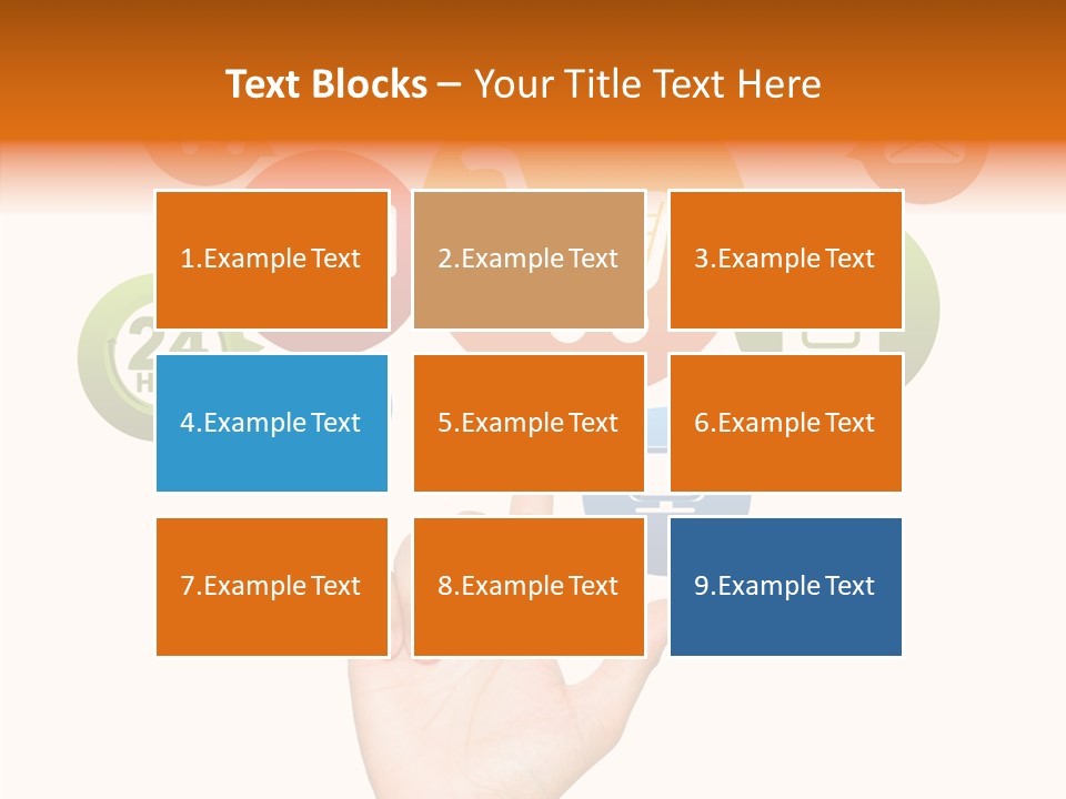 Phone Businessman Com PowerPoint Template