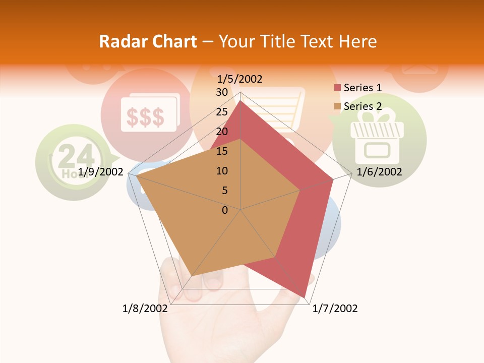 Phone Businessman Com PowerPoint Template