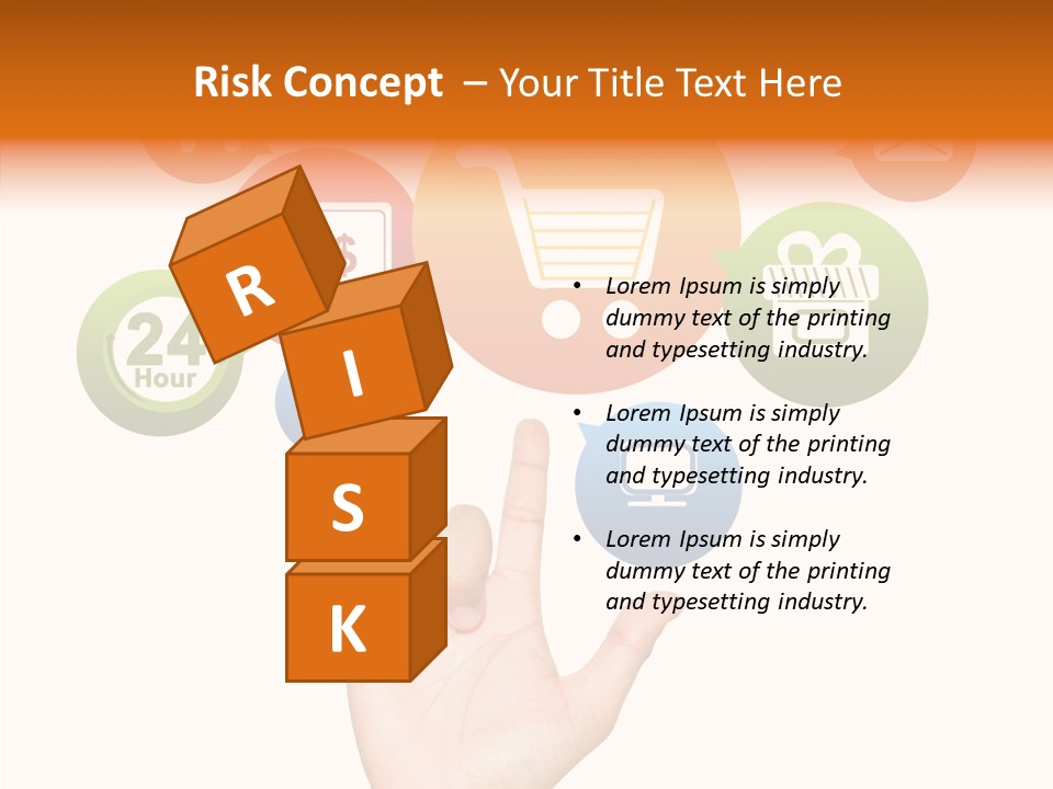 Phone Businessman Com PowerPoint Template