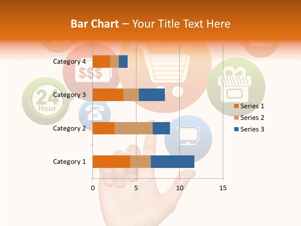 Phone Businessman Com PowerPoint Template