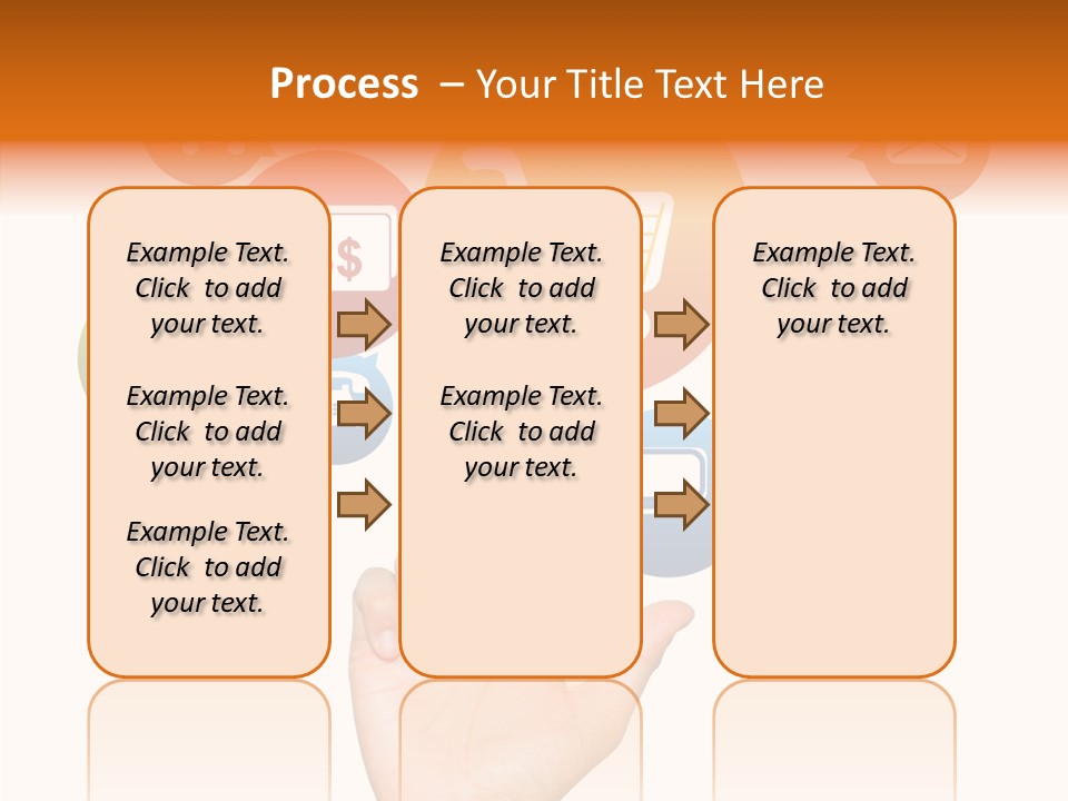 Phone Businessman Com PowerPoint Template