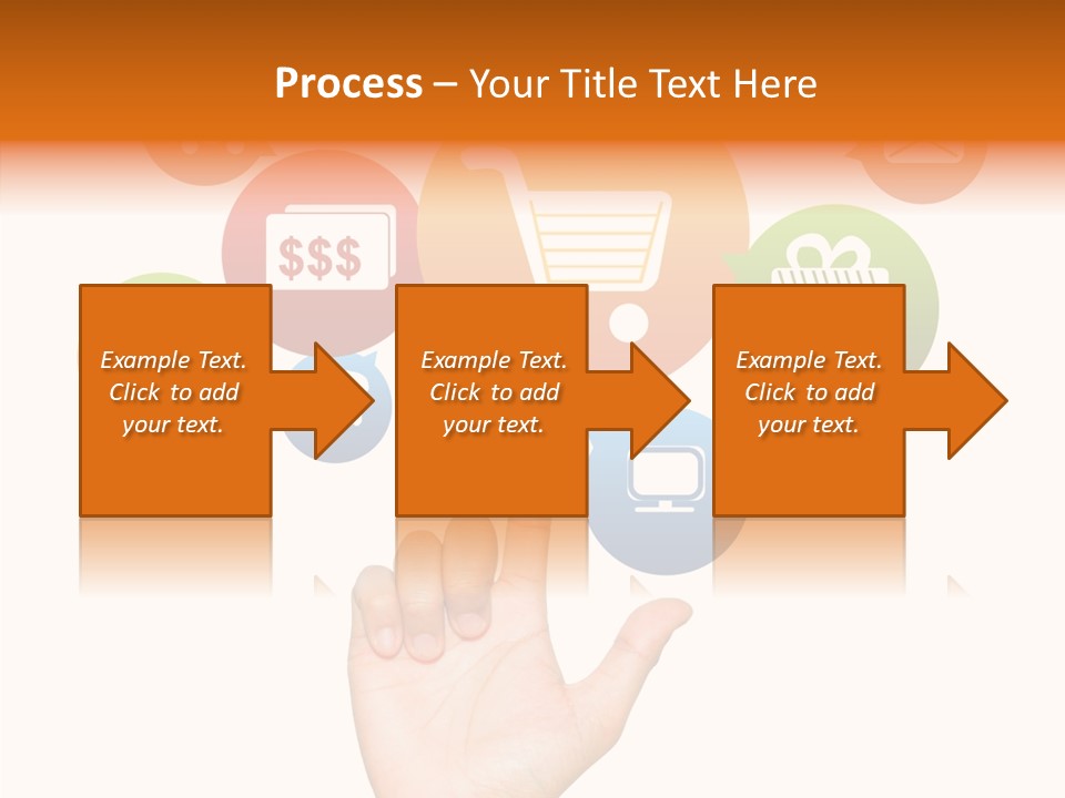 Phone Businessman Com PowerPoint Template