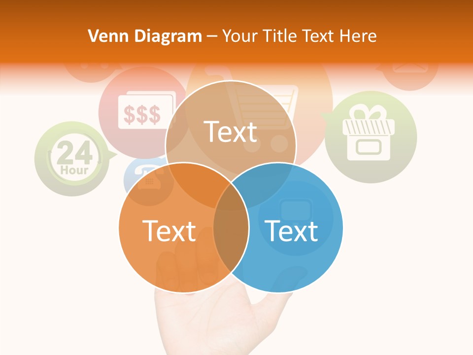 Phone Businessman Com PowerPoint Template