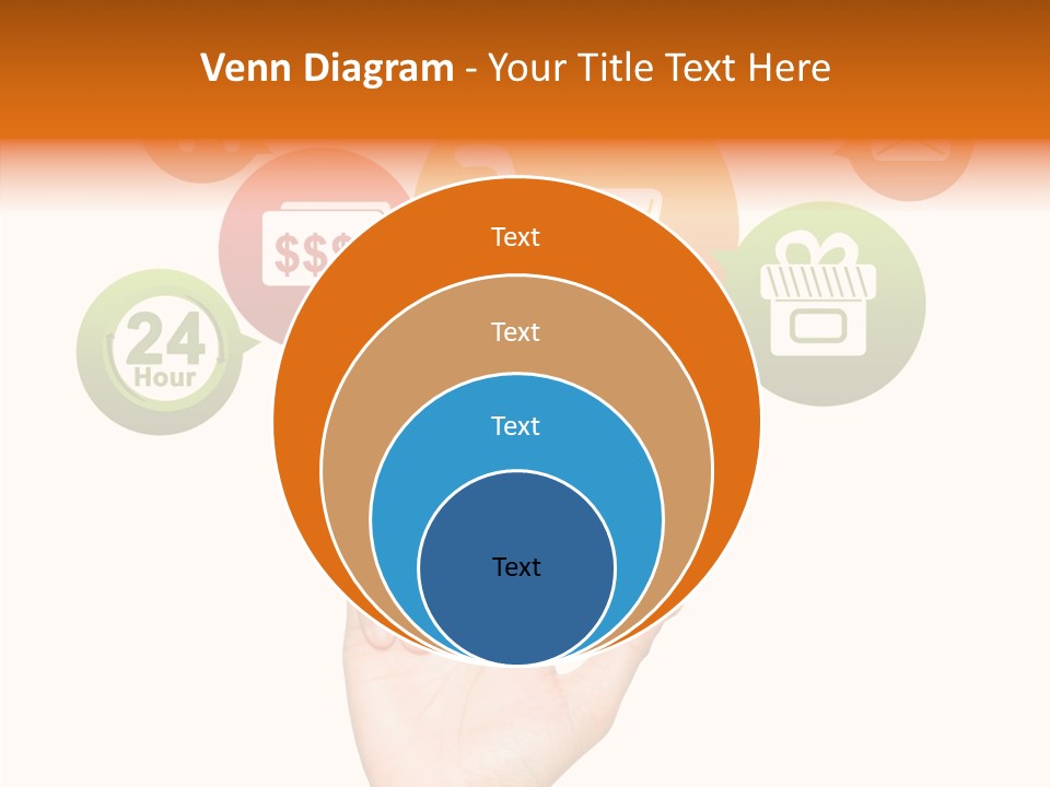 Phone Businessman Com PowerPoint Template