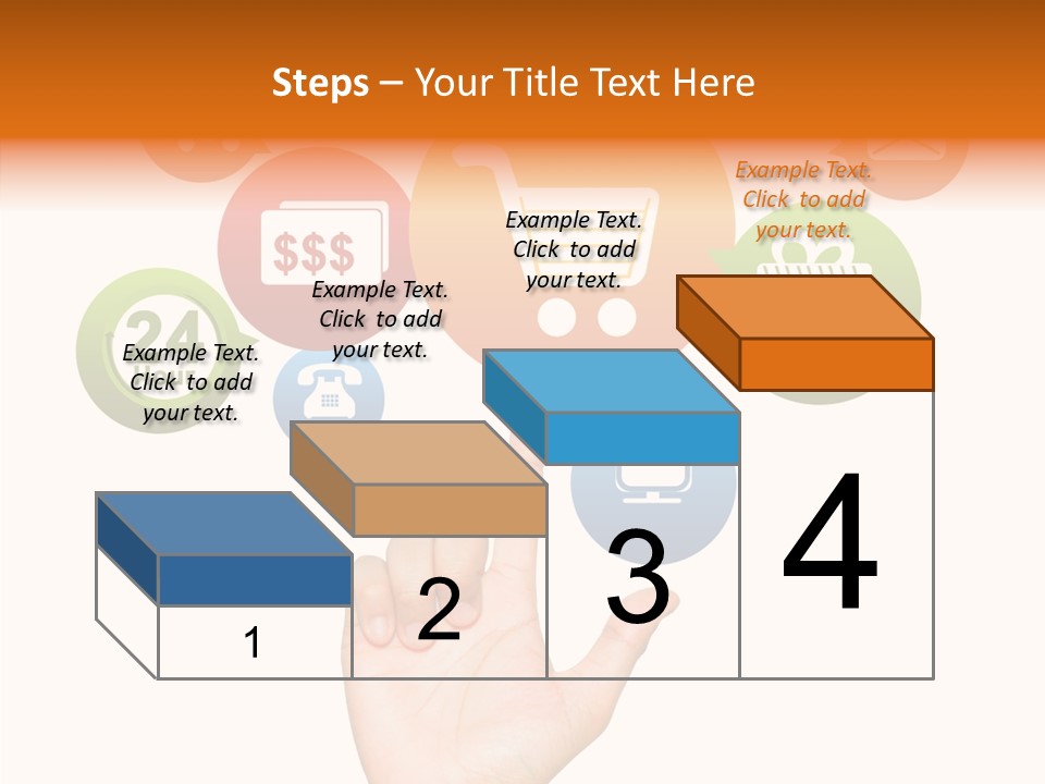 Phone Businessman Com PowerPoint Template