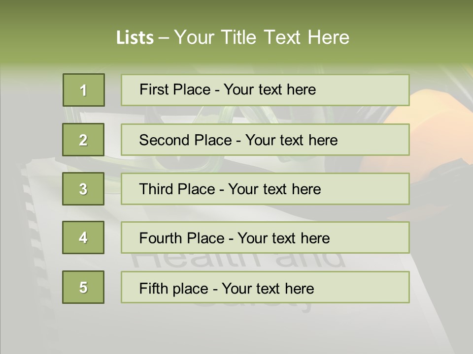 Meeting Protection Industry PowerPoint Template