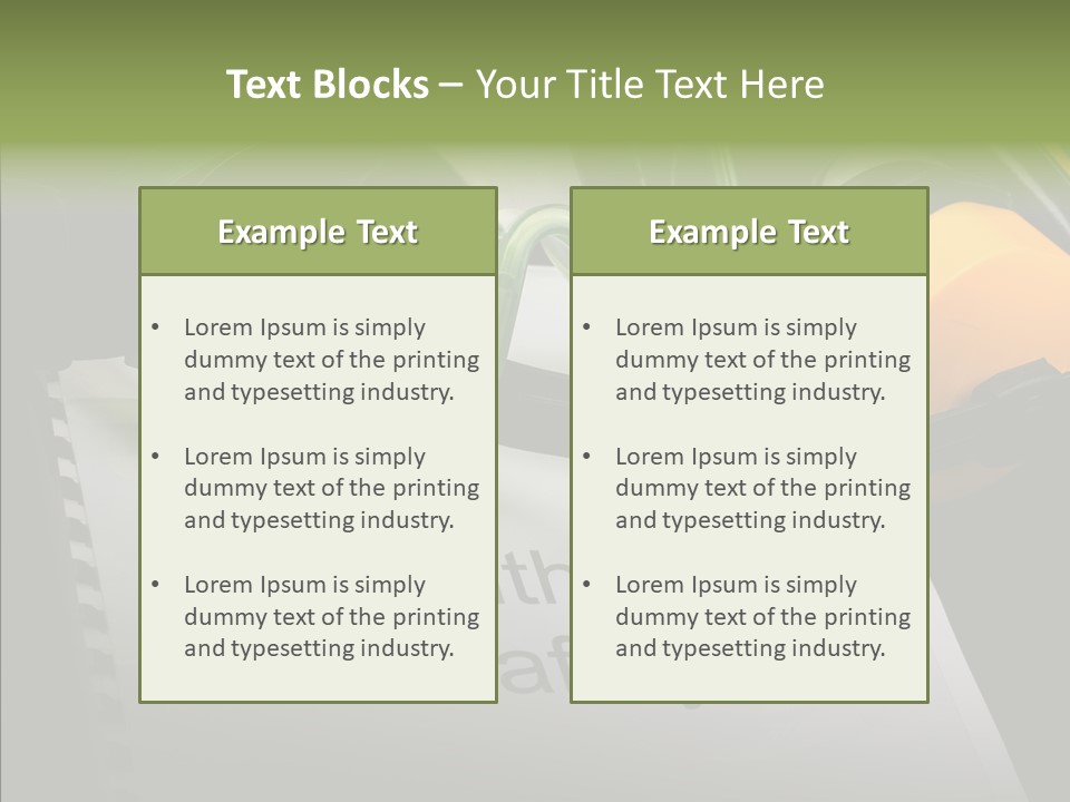 Meeting Protection Industry PowerPoint Template