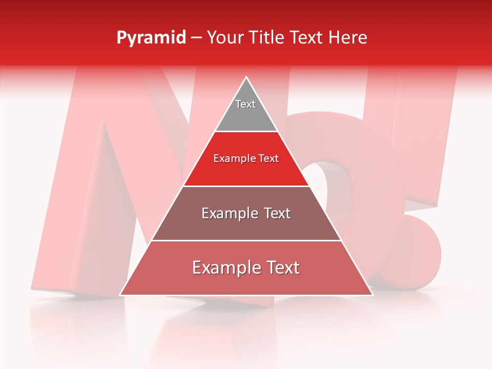 Illustration Red Idea PowerPoint Template