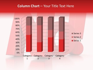 Illustration Red Idea PowerPoint Template