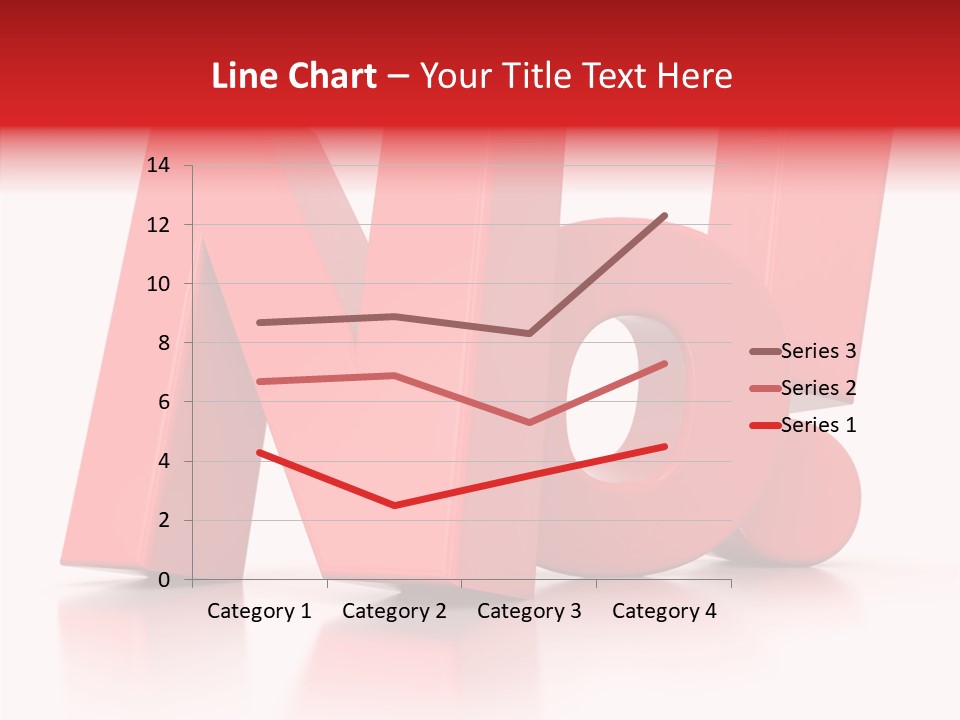 Illustration Red Idea PowerPoint Template