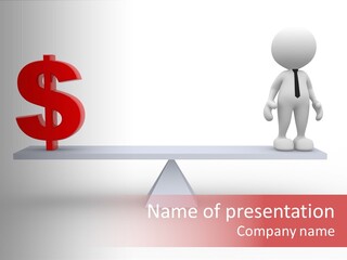 Earn White Idea PowerPoint Template