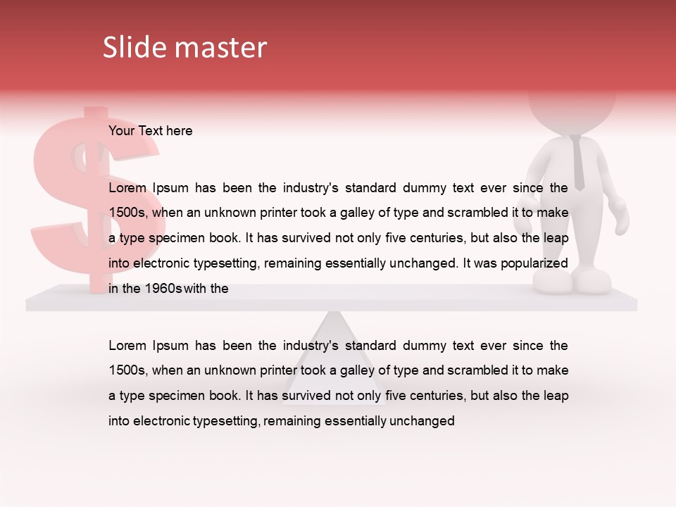 Earn White Idea PowerPoint Template